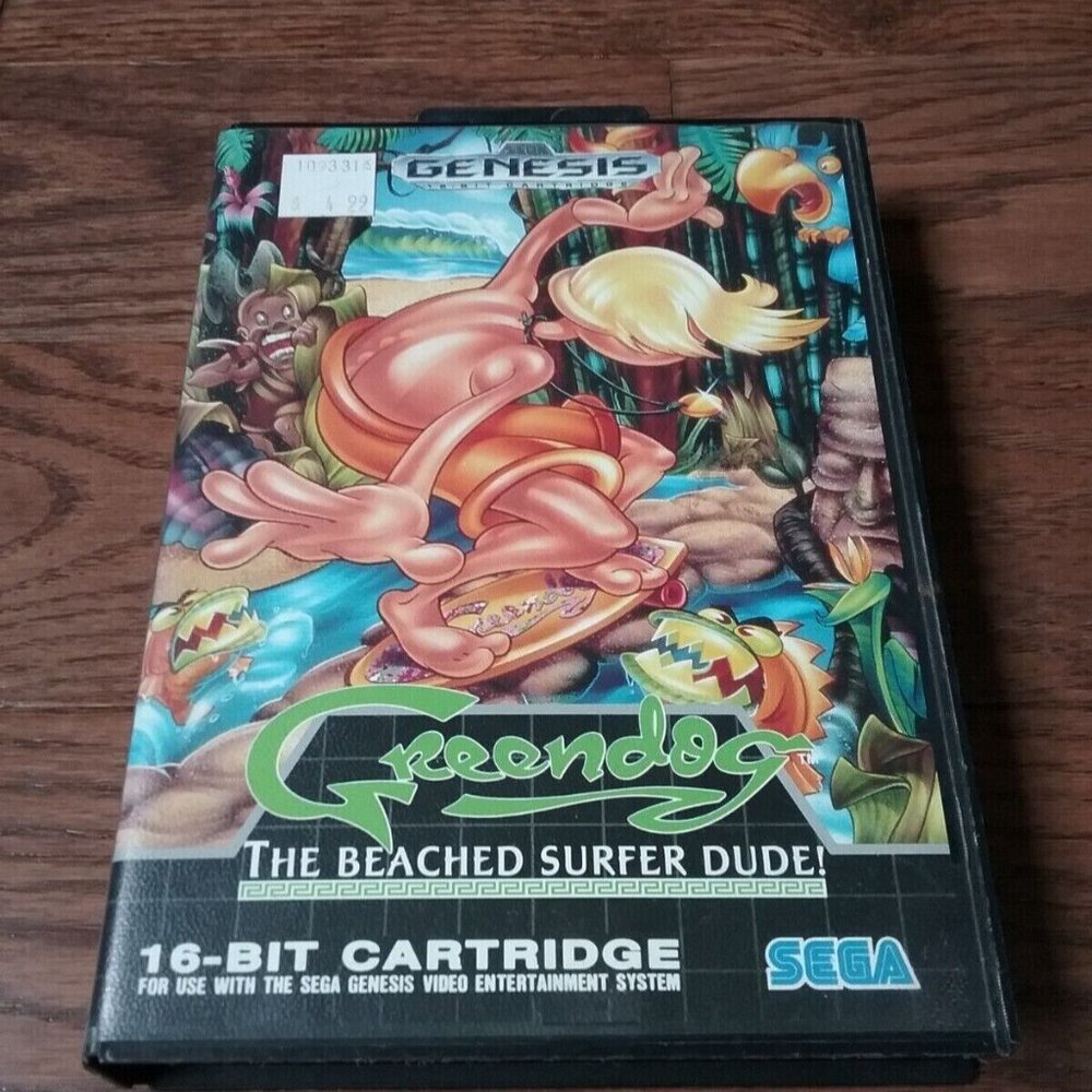 Greendog The Beached Surfer Dude (Sega Genesis, 1992) *No Manual